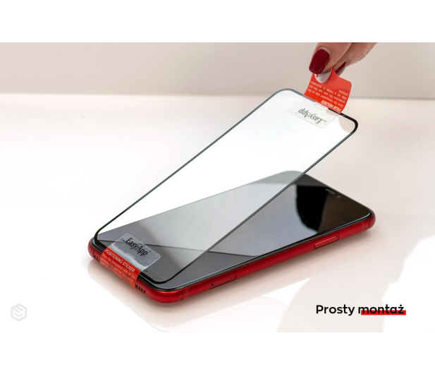 MyScreen DIAMOND GLASS LITE edge Full Glue do iPhone 12/12 Pro - 1238782 - zdjęcie